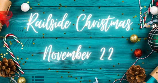 Railside Christmas Set for November 22 UPDATE